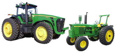 John Deere tractors